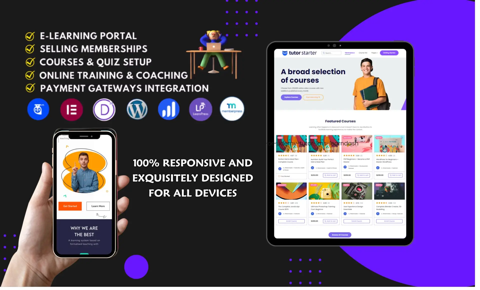 I will design, redesign wordpress landing page elementor